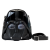 Star Wars - Darth Vader Figural Helmet Lenticular 9 Inch Faux Leather Crossbody Bag