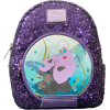 Disney Villains - Ursula Snow Globe 10 Inch Faux Leather Mini Backpack