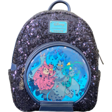 Disney Villains - Hades Snow Globe 10 Inch Faux Leather Mini Backpack