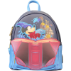 Fantasia - Sorcerer Mickey Book 10 Inch Faux Leather Mini Backpack