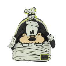 Disney - Mummy Goofy Glow in the Dark 10 Inch Faux Leather Mini Backpack