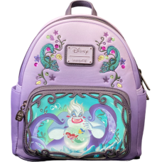 Disney Villains - Ursula Stories 10 Inch Faux Leather Mini Backpack