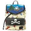 Peter Pan (1953) - Captain Hook Skull 14 Inch Faux Leather Backpack