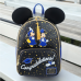 Disney - Mickey & Minnie Mouse Graduation 12 Inch Faux Leather Mini Backpack