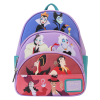 Disney Villains - Color Block 10 Inch Faux Leather Mini Backpack