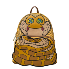 The Jungle Book (1967) - Kaa Cosplay Glow in the Dark 10 Inch Faux Leather Mini Backpack