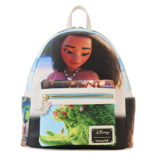 Moana - Scenes 10 Inch Faux Leather Mini Backpack