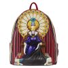 Snow White and the Seven Dwarfs (1937) - Evil Queen Throne 10 Inch Faux Leather Mini Backpack