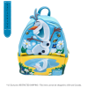 Frozen - Olaf In Summer Scene 10 Inch Faux Leather Mini Backpack