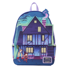 Hocus Pocus - Sanderson Sisters House Glow in the Dark 12 Inch Faux Leather Mini Backpack