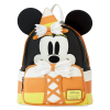 Disney - Minnie Mouse Candy Corn Cosplay Glow in the Dark 10 Inch Faux Leather Mini Backpack