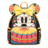 Disney - Minnie Mouse Dia De Los Muertos Sugar Skull 10 Inch Faux Leather Mini Backpack