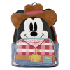 Disney - Western Mickey Mouse Cosplay 10 Inch Faux Leather Mini Backpack