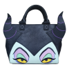 Sleeping Beauty (1959) - Maleficent Cosplay 8 Inch Faux Leather Crossbody Bag