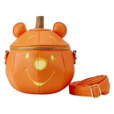 Winnie the Pooh - Pumpkin Glow in the Dark 6 Inch Faux Leather Crossbody Bag