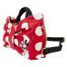 Disney - Minnie Rocks the Dots Bow Figural 4 Inch Faux Leather Crossbody Bag