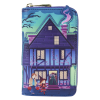 Hocus Pocus - Sanderson Sisters House Glow in the Dark 4 Inch Faux Leather Zip-Around Wallet