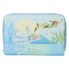 Peter Pan (1953) - You Can Fly Glow in the Dark 4 Inch Faux Leather Zip-Around Wallet