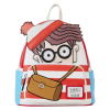 Where’s Waldo? - Waldo Cosplay 10 Inch Faux Leather Mini Backpack