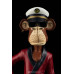 Bored Ape Yacht Club - Bored Captain Ape 1:8 Scale Statue