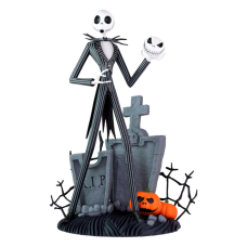 The Nightmare Before Christmas - Jack Scary Smiling Face 1:10 Scale Figure