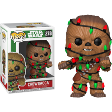 Star Wars - Chewbacca with Lights Christmas Holiday Pop! Vinyl Figure