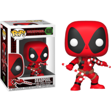 Deadpool - Deadpool with Christmas Candy Canes Pop! Vinyl Figure