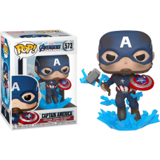 Avengers 4: Endgame - Captain America with Mjolnir Pop! Vinyl Figure