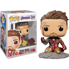 Avengers 4: Endgame - I Am Iron Man Glow in the Dark Deluxe Pop! Vinyl Figure