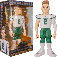 NFL Football - Zach Wilson New York Jets 12 Inch Gold Premium Vinyl Figure