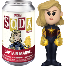 The Marvels (2023) - Captain Marvel Vinyl SODA Figure in Collector Can