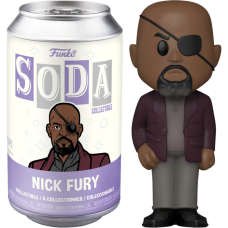 The Marvels (2023) - Nick Fury Vinyl SODA Figure in Collector Can