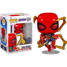 Avengers 4: Endgame - Iron Spider with Nano Gauntlet Glow in the Dark Pop! Vinyl Figure