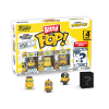 Minions - Eye Matie, Au Naturel, Cro-Minion & Mystery Bitty Pop! Vinyl Figure 4-Pack