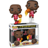 NBA Basketball: Jam - Clyde Drexler & Hakeem Olajuwon 8-Bit Pop! Vinyl 2-Pack