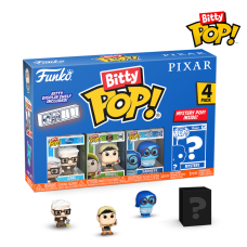 Pixar - Carl, Russell (Dug Days), Sadness & Mystery Bitty Pop! Vinyl Figure 4-Pack