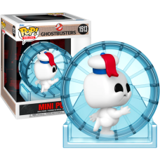 Ghostbusters: Frozen Empire (2024) - Mini Puft in Wheel Deluxe Pop! Vinyl Figure