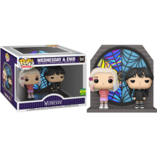 Wednesday (2022) - Wednesday & Enid Pop! Moment Vinyl Figure (2024 Summer Convention Exclusive)