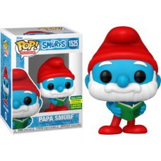 The Smurfs - Papa Smurf Pop! Vinyl Figure (2024 Summer Convention Exclusive)