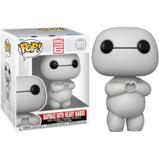 Big Hero 6 - Baymax with Heart Hands Super Sized 6 Inch Pop! Vinyl Figure