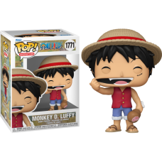 One Piece - Monkey D. Luffy with Meat Pop! Vinyl Figure