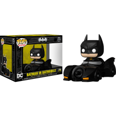 Batman - Batman in Batmobile (1989) 85th Anniversary Pop! Ride Vinyl Figure