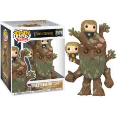 The Lord of the Rings - Treebeard with Merry & Pippin 6 Inch Super Sized Pop! Vinyl Figure