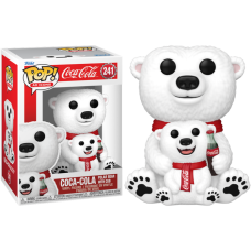 Ad Icons - Coca-Cola Polar Bear with Cub Pop! Vinyl Figure