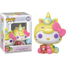 Hello Kitty - Hello Kitty Unicorn Diamond Glitter Pop! Vinyl Figure