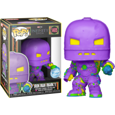 Marvel Comics - Iron Man MkI (Infinity Saga) Black Light Pop! Vinyl Figure