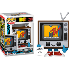 Ad Icons: MTV - Music Television with MTV Logo Pop! Vinyl Figure