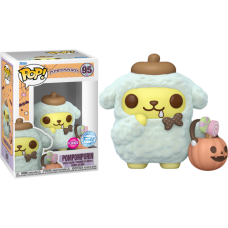 Sanrio - Pompompurin Halloween Flocked Pop! Vinyl Figure