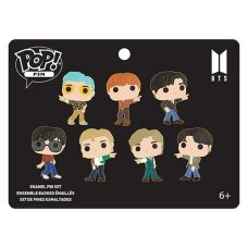 BTS - Band Members Enamel Pop! Pin 7-Pack