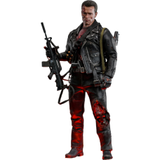 Terminator 2: Judgment Day - T-800 (Battle Damaged Version 2.0) 1/6th Scale Hot Toys Action Figure